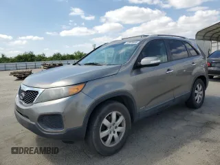 2013 Kia Sorento LX with VIN 5XYKTDA2XDG338965, listed as a Copart auction lot 53878835 with 153,238 mi miles and Salvage Title. Bid and sale history available at carsss.com. Image 1.