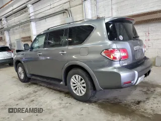 2018 Nissan Armada SL with VIN JN8AY2ND7J9052439, listed as a Copart auction lot 45113684 with 136,303 mi miles. Bid and sale history available at carsss.com. Image 2.
