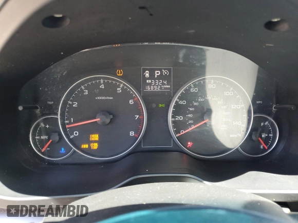 2013 Subaru Legacy 2.5i with VIN 4S3BMBA60D3046783, listed as a Copart auction lot 61605595 with 168,927 mi miles and Salvage title. Bid and sale history available at DreamBid. Image 9.