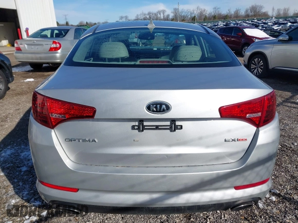 2012 Kia Optima EX with VIN 5XXGN4A74CG006020, listed as a IAAI auction lot 41792019 with 77,582 mi miles. Bid and sale history available at carsss.com. Image 16.