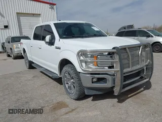 2018 Ford F-150 XL with VIN 1FTFW1E56JKE25702, listed as a IAAI auction lot 41821238 with 134,738 mi miles. Bid and sale history available at carsss.com. Image 1.