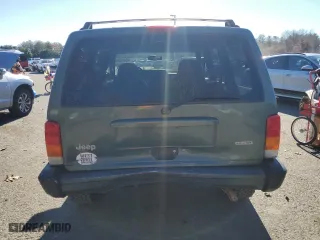2000 Jeep Cherokee Police with VIN 1J4FF48S6YL115440, listed as a Copart auction lot 80316044 with 221,830 mi miles and Salvage Title. Bid and sale history available at carsss.com. Image 6.