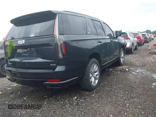 2023 Cadillac Escalade 4WD Sport with VIN 1GYS4FKL8PR153863, listed as a IAAI auction lot 42653740 with Not provided miles and . Bid and sale history available at DreamBid. Image 4.
