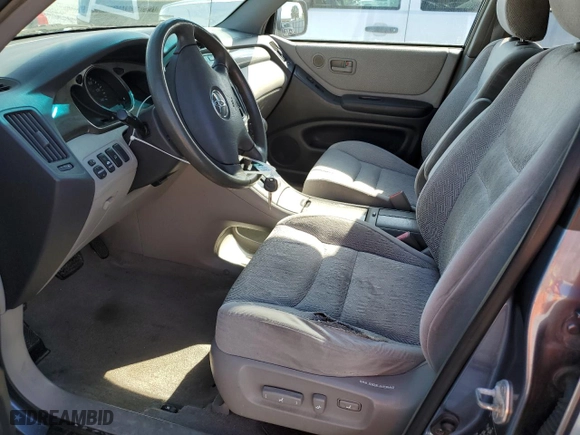 2003 Toyota Highlander with VIN JTEHF21A730150126, listed as a Copart auction lot 50927165 with 171,841 mi miles and Salvage Title. Bid and sale history available at carsss.com. Image 7.