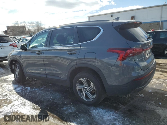 2023 Hyundai Santa Fe SE with VIN 5NMS1DAJ7PH628183, listed as a Copart auction lot 45590265 with 22,134 mi miles and Salvage title. Bid and sale history available at DreamBid. Image 2.