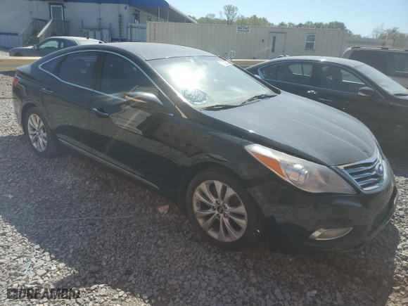 2012 Hyundai Azera with VIN KMHFG4JG2CA169990, listed as a Copart auction lot 72522634 with 174,356 mi miles and Salvage Title. Bid and sale history available at carsss.com. Image 4.