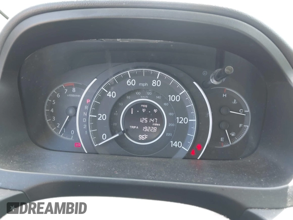 2012 Honda CR-V LX с VIN 5J6RM3H35CL013190, выставлен на аукционе IAAI как лот 42282821 с пробегом 125 147 миль миль и . История ставок и продаж доступна на DreamBid. Изображение 7.