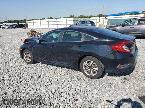 2016 Honda Civic Sedan LX with VIN 19XFC2F50GE097055, listed as a Copart auction lot 53089075 with 88,362 mi miles and Salvage Title. Bid and sale history available at carsss.com. Image 2.