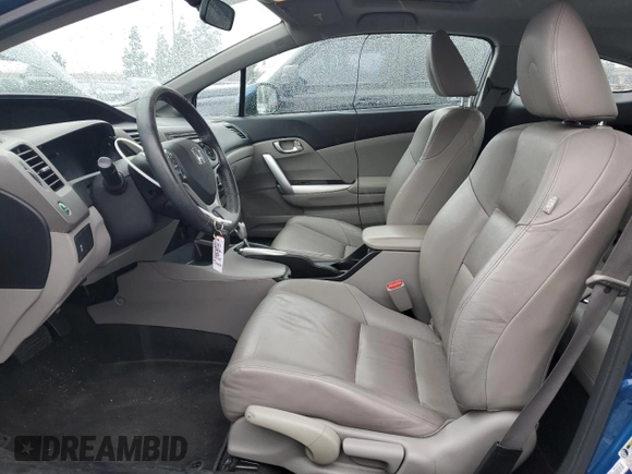 2012 Honda Civic Cpe EX-L with VIN 2HGFG3B11CH539869, listed as a Copart auction lot 48729725 with 89,909 mi miles and Salvage Title. Bid and sale history available at carsss.com. Image 7.