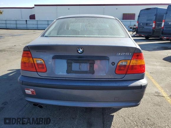 2003 BMW 3 Series 325i with VIN WBAAZ33413PH34071, listed as a Copart auction lot 78756194 with 136,117 mi miles and Clean Title. Bid and sale history available at carsss.com. Image 6.