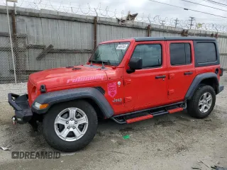 2019 Jeep Wrangler Unlimited Sport S z VIN 1C4HJXDN5KW653583, wystawiony jako Copart lot #54567245 z przebiegiem 70 873 mil mil oraz Szkoda całkowita • Salvage title. Historia ofert i sprzedaży dostępna na DreamBid. Obrazek 1.