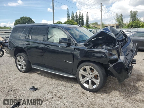2017 GMC Yukon SLE with VIN 1GKS1AKC0HR261921, listed as a Copart auction lot 71925134 with 0 mi miles and Salvage Title. Bid and sale history available at carsss.com. Image 4.