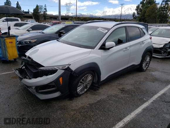 2018 Hyundai Kona SEL with VIN KM8K22AA9JU149227, listed as a Copart auction lot 43161003 with 73,046 mi miles. Bid and sale history available at carsss.com. Image 1.