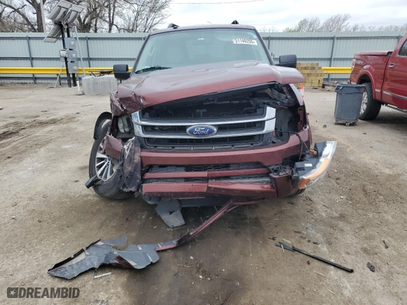 2017 Ford Expedition EL XLT with VIN 1FMJK1JTXHEA66997, listed as a Copart auction lot 51140205 with 0 mi miles and Salvage Title. Bid and sale history available at carsss.com. Image 5.