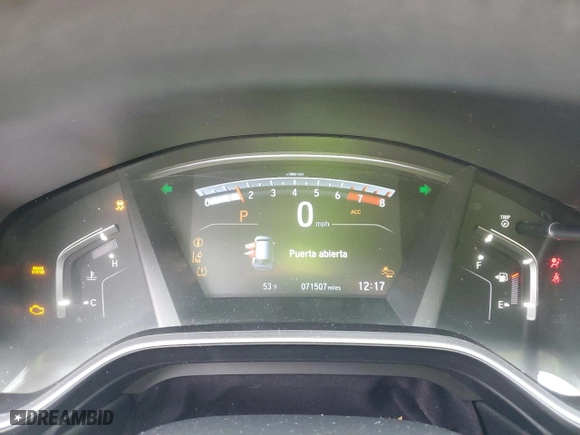 2020 Honda CR-V EX with VIN 7FARW1H51LE000529, listed as a Copart auction lot 47983735 with 71,507 mi miles and Salvage Title. Bid and sale history available at carsss.com. Image 9.