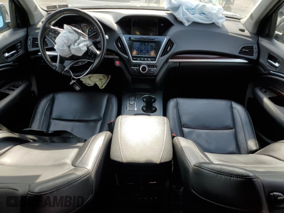2016 Acura MDX w/Tech with VIN 5FRYD4H43GB036376, listed as a Copart auction lot 53168455 with 103,725 mi miles and Salvage Title. Bid and sale history available at carsss.com. Image 8.