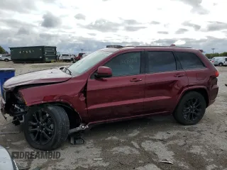 2022 Jeep Grand Cherokee WK Laredo X with VIN 1C4RJFAGXNC147404, listed as a Copart auction lot 72098963 with 33,439 mi miles and Salvage Title. Bid and sale history available at carsss.com. Image 1.