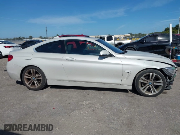 2016 BMW 4 Series 428i with VIN WBA3N7C57GK227468, listed as a IAAI auction lot 41188647 with 81,115 mi miles and . Bid and sale history available at carsss.com. Image 14.