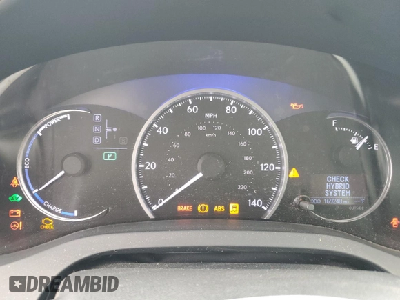 2011 Lexus CT 200h with VIN JTHKD5BH4B2041752, listed as a Copart auction lot 49601325 with 169,248 mi miles and Salvage Title. Bid and sale history available at DreamBid. Image 9.