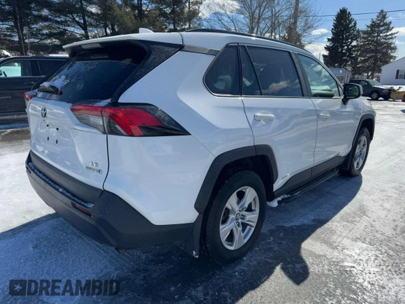 2021 Toyota RAV4 Hybrid LE with VIN 2T3M6RFV6MW00885, listed as a Copart auction lot 46148215 with 171,261 mi miles and Clean Title. Bid and sale history available at carsss.com. Image 4.