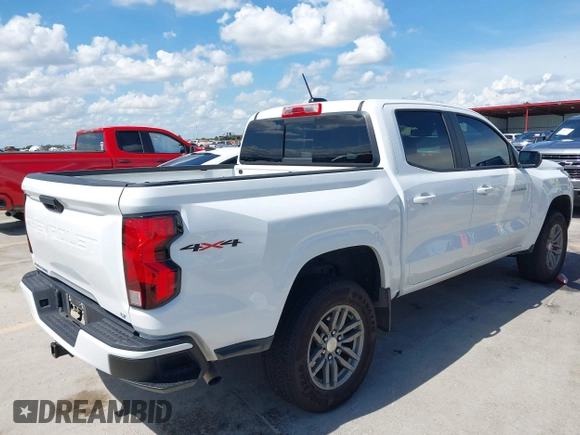 2024 Chevrolet Colorado 4WD LT with VIN 1GCPTCEKXR1125158, listed as a IAAI auction lot 42490696 with 19,647 mi miles and . Bid and sale history available at DreamBid. Image 4.