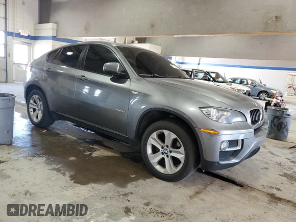 2014 BMW X6 xDrive35i with VIN 5UXFG2C55E0H11243, listed as a Copart auction lot 55223095 with 197,995 mi miles and Clean Title. Bid and sale history available at carsss.com. Image 4.