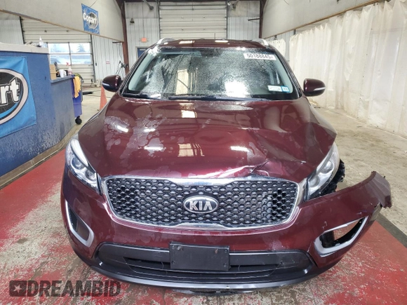 2018 Kia Sorento LX V6 with VIN 5XYPGDA55JG430503, listed as a Copart auction lot 50188845 with 98,820 mi miles and Salvage Title. Bid and sale history available at carsss.com. Image 5.