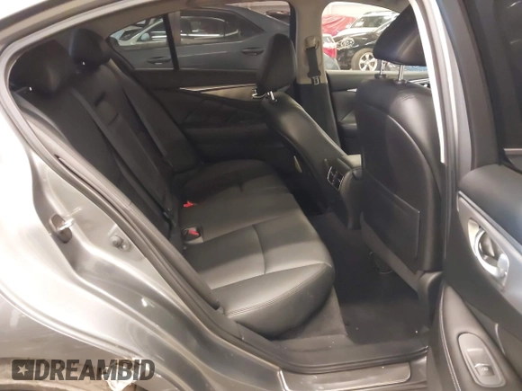 2015 Infiniti Q50 Premium with VIN JN1BV7AP2FM345954, listed as a IAAI auction lot 41514027 with 79,957 mi miles. Bid and sale history available at carsss.com. Image 8.