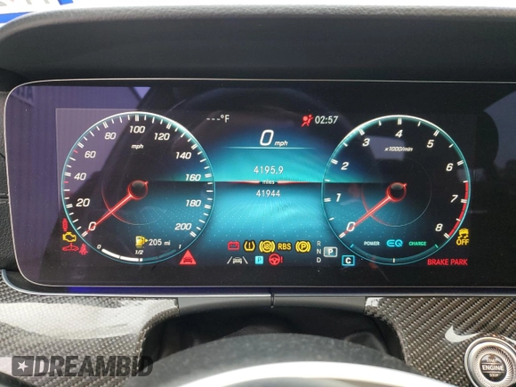 2022 Mercedes-Benz E 53 AMG with VIN W1KZF6BB0NB011346, listed as a Copart auction lot 87894105 with 41,944 mi miles and Clean Title. Bid and sale history available at DreamBid. Image 9.