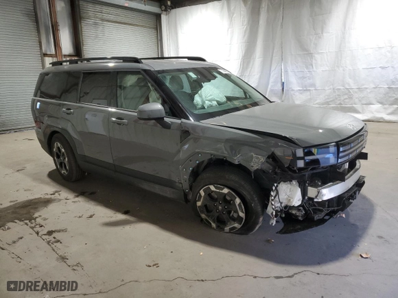 2024 Hyundai Santa Fe SEL with VIN 5NMP2DGL1RH030346, listed as a Copart auction lot 80672114 with 10,157 mi miles and Salvage Title. Bid and sale history available at carsss.com. Image 4.
