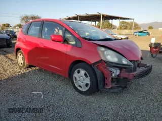 2013 Honda Fit with VIN JHMGE8H35DC076149, listed as a Copart auction lot 46454135 with 153,392 mi miles and Salvage Title. Bid and sale history available at carsss.com. Image 4.