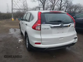 2016 Honda CR-V LX with VIN 5J6RM4H37GL013347, listed as a IAAI auction lot 41525708 with 135,497 mi miles. Bid and sale history available at carsss.com. Image 3.