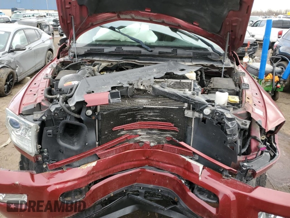 2014 Ram 3500 Laramie with VIN 3C63R3JL3EG229411, listed as a Copart auction lot 42958205 with 110,642 mi miles and Salvage Title. Bid and sale history available at carsss.com. Image 12.