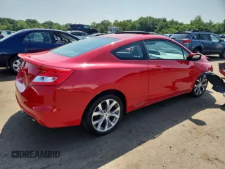 2012 Honda Civic Si with VIN 2HGFG4A53CH705044, listed as a Copart auction lot 66199595 with 179,348 mi miles and Salvage title. Bid and sale history available at DreamBid. Image 3.