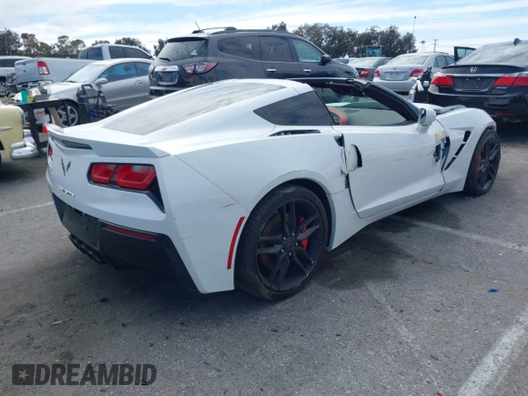 2016 Chevrolet Corvette Z51 3LT z VIN 1G1YM2D76G5116786, wystawiony jako IAAI lot #41815554 z przebiegiem 67 466 mil mil oraz . Historia ofert i sprzedaży dostępna na DreamBid. Obrazek 4.