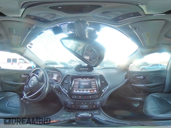 2021 Jeep Cherokee Limited with VIN 1C4PJLDX1MD179720, listed as a Copart auction lot 83869104 with 108,362 mi miles and Salvage title. Bid and sale history available at DreamBid. Image 14.