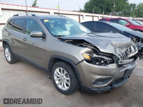 2019 Jeep Cherokee Latitude with VIN 1C4PJLCBXKD416644, listed as a IAAI auction lot 42261057 with 93,849 mi miles and . Bid and sale history available at DreamBid. Image 1.