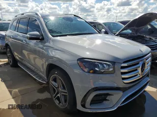 2024 Mercedes-Benz GLS 450 with VIN 4JGFF5KE0RB055351, listed as a Copart auction lot 73888254 with 11,957 mi miles and Non Repairable. Bid and sale history available at DreamBid. Image 4.