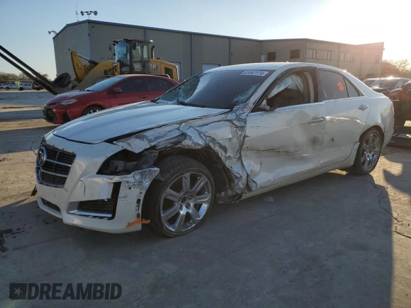 2014 Cadillac CTS Performance RWD with VIN 1G6AS5S35E0127761, listed as a Copart auction lot 83462174 with 103,344 mi miles and Salvage Title. Bid and sale history available at DreamBid. Image 1.