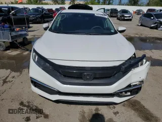 2019 Honda Civic LX with VIN 2HGFC2F66KH585479, listed as a Copart auction lot 53737065 with 65,124 mi miles and Salvage Title. Bid and sale history available at DreamBid. Image 5.