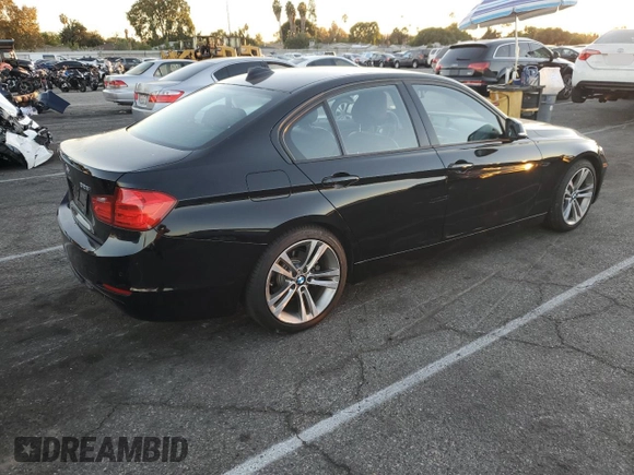 2014 BMW 3 Series 328i with VIN WBA3C1C52EK108680, listed as a Copart auction lot 79512294 with 73,045 mi miles and Salvage Title. Bid and sale history available at carsss.com. Image 3.