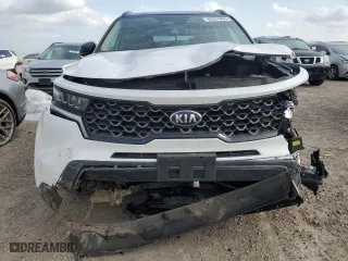 2021 Kia Sorento S with VIN 5XYRLDLC7MG030138, listed as a Copart auction lot 48244465 with 57,480 mi miles and Salvage Title. Bid and sale history available at carsss.com. Image 5.