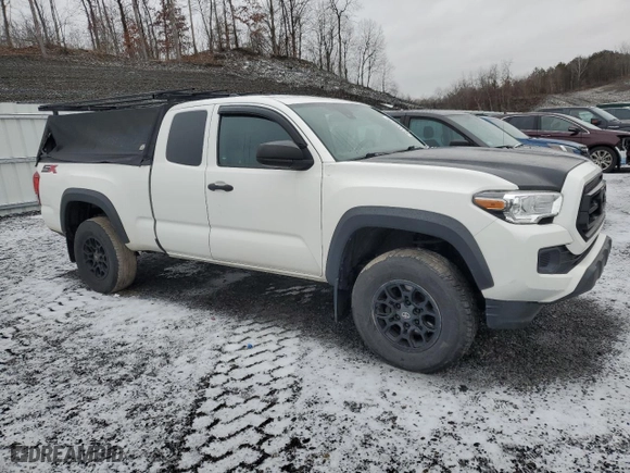 2021 Toyota Tacoma 4WD SR with VIN 3TYSX5EN1MT005432, listed as a Copart auction lot 42115975 with 67,758 mi miles and Salvage Title. Bid and sale history available at carsss.com. Image 4.