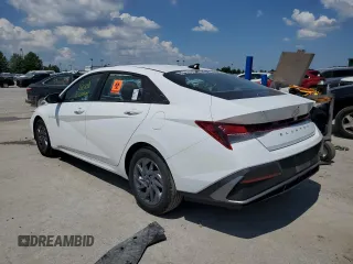 2024 Hyundai Elantra SEL with VIN KMHLM4DG4RU812211, listed as a Copart auction lot 63110035 with 3,612 mi miles and Salvage title. Bid and sale history available at DreamBid. Image 2.