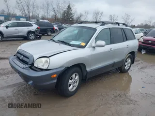 2006 Hyundai Santa Fe GLS z VIN KM8SC73D06U057027, wystawiony jako IAAI lot #42008101 z przebiegiem 131 400 mil mil oraz . Historia ofert i sprzedaży dostępna na DreamBid. Obrazek 2.