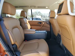2017 Nissan Armada Platinum with VIN JN8AY2NF5H9303731, listed as a Copart auction lot 48478935 with 125,384 mi miles and Salvage Title. Bid and sale history available at carsss.com. Image 11.