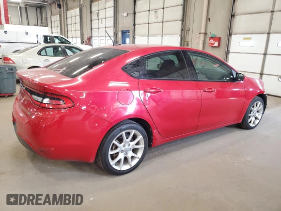 2013 Dodge Dart SXT with VIN 1C3CDFBA1DD268536, listed as a Copart auction lot 53308565 with 120,261 mi miles and Salvage Title. Bid and sale history available at carsss.com. Image 3.