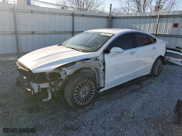 2016 Ford Fusion Titanium with VIN 3FA6P0K9XGR250704, listed as a Copart auction lot 46860875 with 149,036 mi miles and Salvage Title. Bid and sale history available at carsss.com. Image 1.