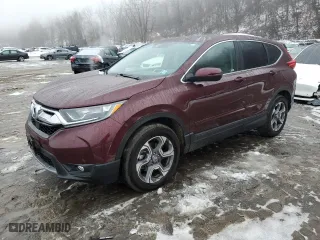 2018 Honda CR-V EX with VIN 7FARW2H51JE054660, listed as a Copart auction lot 44739035 with 17,872 mi miles and Non Repairable. Bid and sale history available at carsss.com. Image 1.