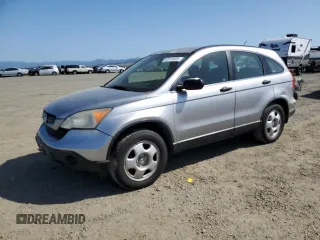 2008 Honda CR-V LX with VIN JHLRE38328C041798, listed as a Copart auction lot 52615505 with 182,350 mi miles and Salvage Title. Bid and sale history available at carsss.com. Image 1.